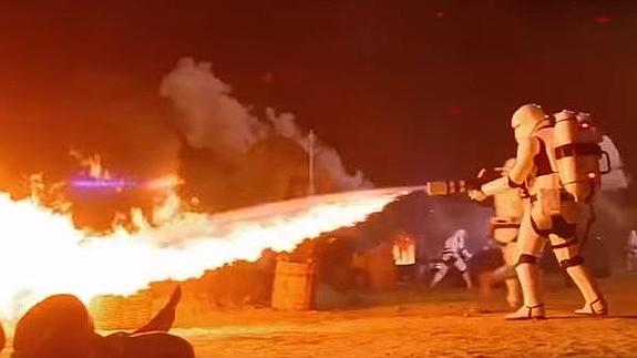 Un anuncio de TV desvela imágenes inéditas de la nueva entrega de 'Star Wars'