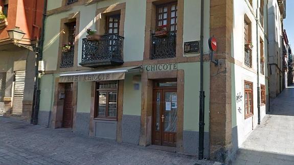 Bar Chicote en la Plaza el Sol de Oviedo.