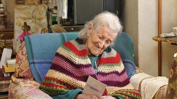 La abuela de Europa cumple 116 años: "¿El secreto? Ser soltera"