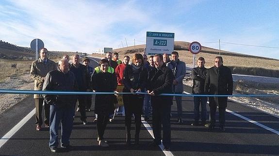 La Junta pone en servicio la carretera A-323, Guadahortuna-Iznalloz tras finalizar su acondicionamiento