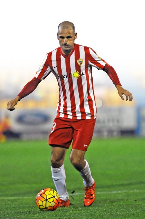 Fernando Soriano fue el mejor de la UDA el pasado domingo ante el Llagostera. 
