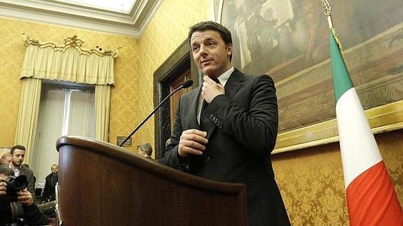 El presidente del Gobierno italiano, Matteo Renzi. 