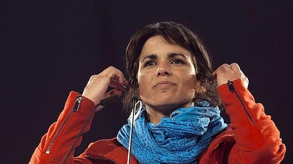 a secretaria general y portavoz parlamentaria de Podemos en Andalucía, Teresa Rodríguez 