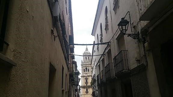 Vista de la Catedral jienense. 