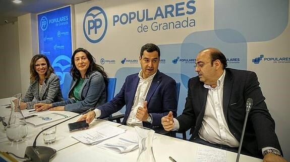 Moreno: "El atraco en Granada evidencia la confluencia de intereses entre C's y PSOE"