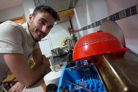 Giacomo reconoce que los Erasmus viven más en la calle que en los pisos de estudiantes.