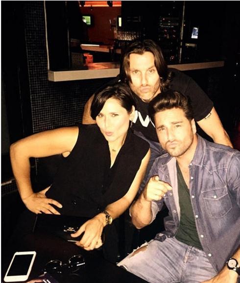 Bustamante, Rosa y Javián, el reencuentro "que llena el alma"