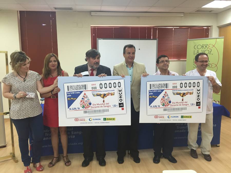 La ONCE dedica un cupón especial a la donación de sangre para concienciar