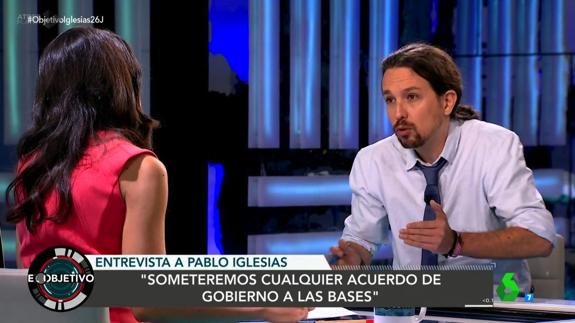 Iglesias descarta ofrecer a Sánchez presidir el Gobierno si hay 'sorpasso'