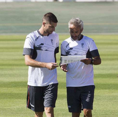 José Alfonso Morcillo (derecha)