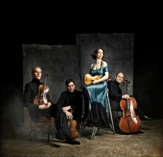 Los componentes del Cuarteto Casals.