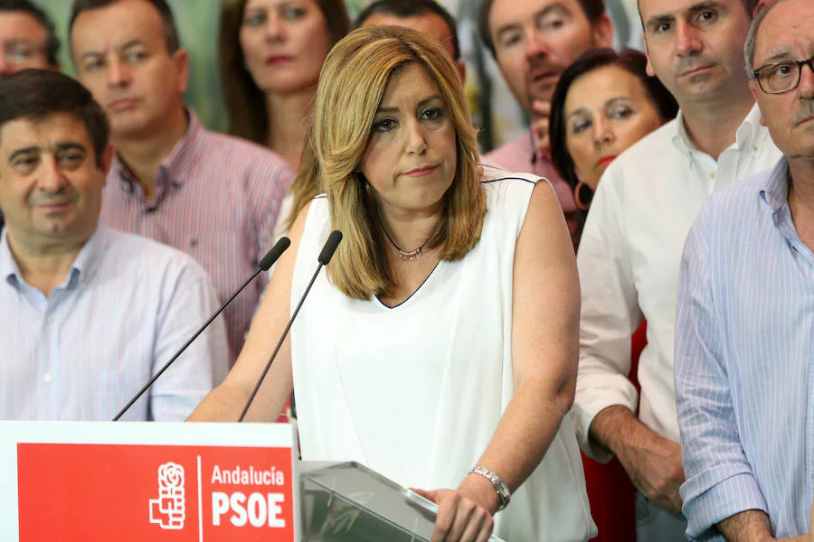 Díaz cree que el PSOE tiene que "reflexionar" sobre su futuro "desde la oposición"