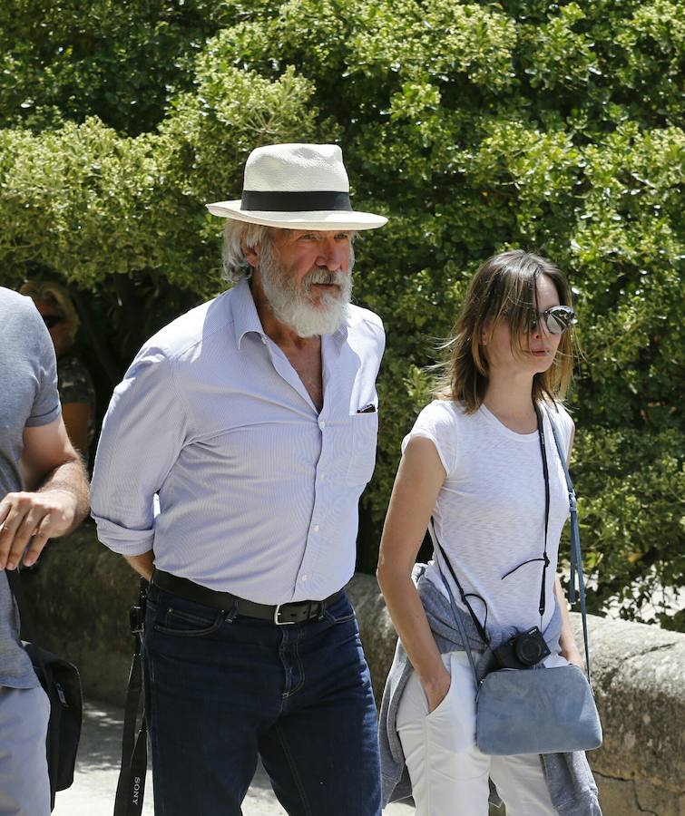 Harrison Ford, en la Alhambra