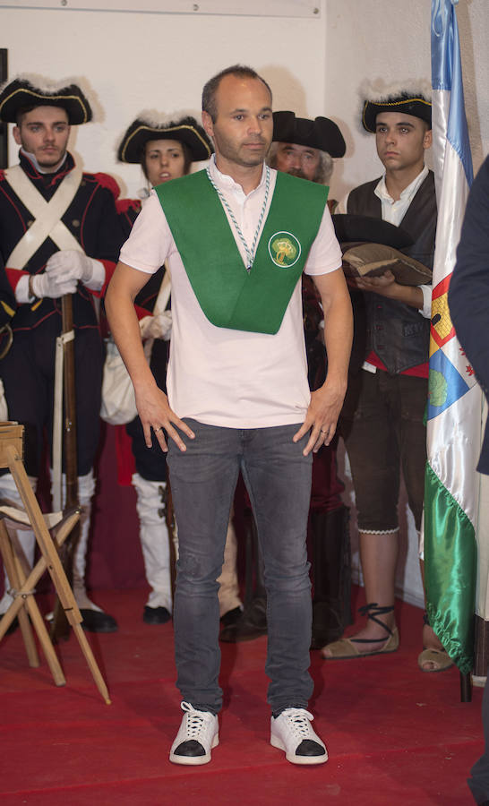 "Este tipo de homenajes me dan un plus de moral"