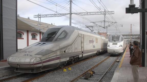 Estación del Campo Grande de Valladolid, hasta donde llegó la mochila.