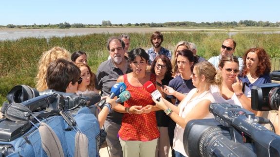Podemos hace bandera de la negativa a un proyecto de Gas Natural en Doñana