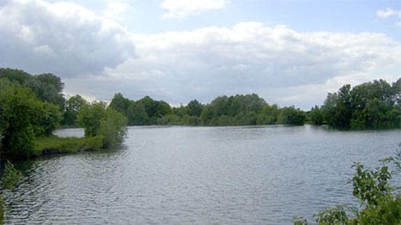 Lago de Kaisersee, donde sucedieron los hechos. 