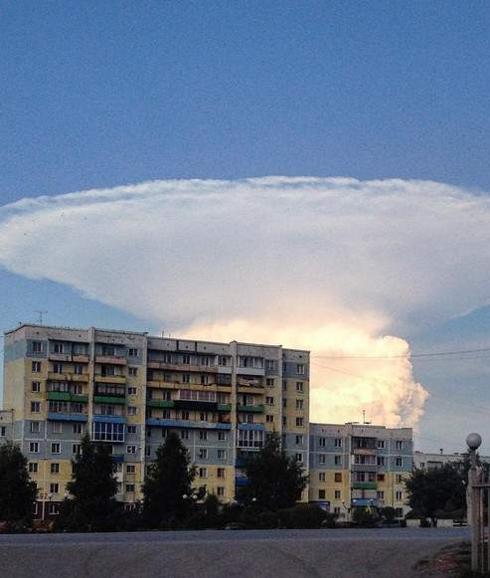 La nube en forma de hongo que aterrorizó a los habitantes de Siberia