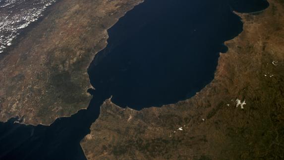 Fotografía aérea tomada por la NASA