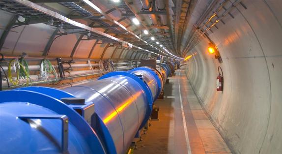 Fotografía del acelerador del CERN, en Ginebra. 