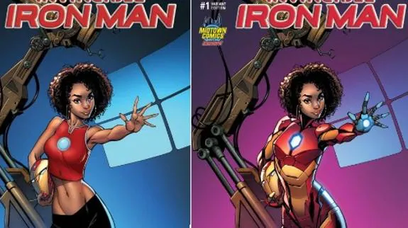 Retiran la portada de un número de Iron Man por «sexualizar a la mujer»