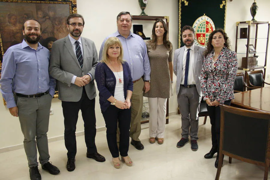 La UJA recibe al primer grupo de profesores extranjeros que impartirá asignaturas en inglés