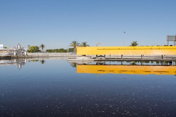 Estación depuradora de aguas residuales de Granada Sur.