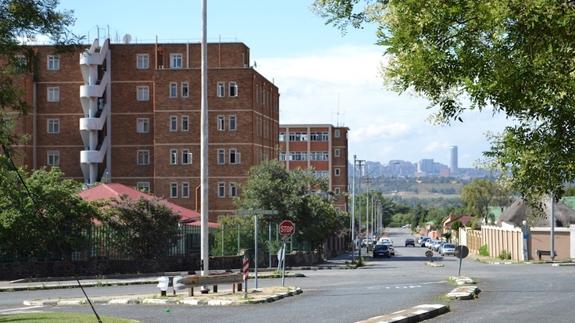 Hospitale del South Rand, donde fueron ingresados los niños.