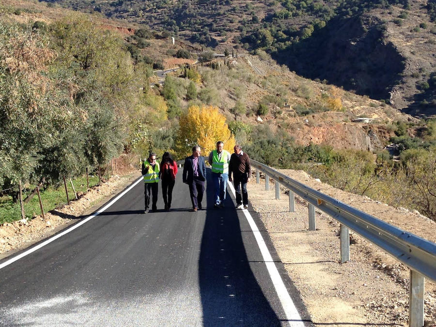 La Diputación invierte 45.000 euros en el camino vecinal existente entre Laroles y Picena