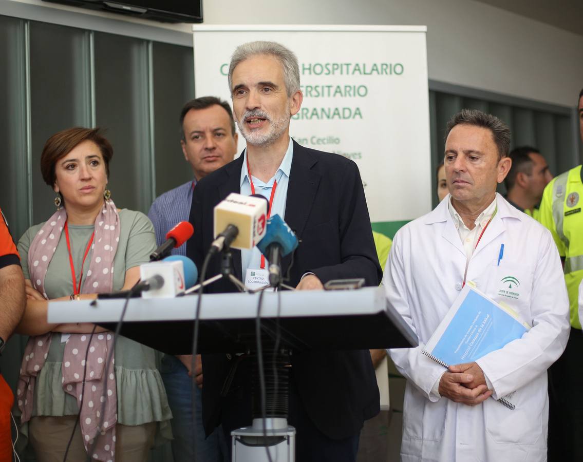 Alonso, en el centro de la imagen.