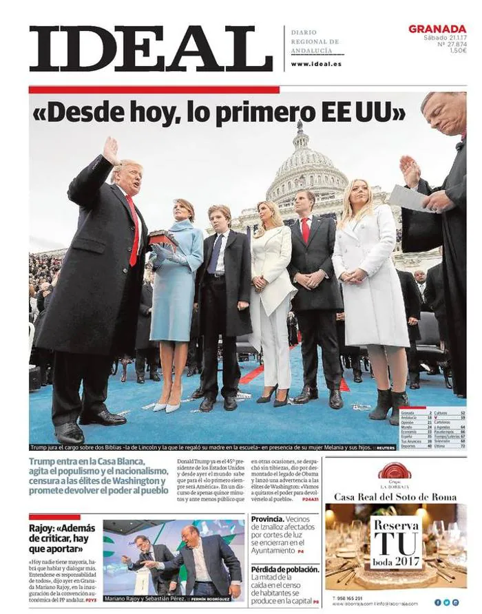 Hoy, 21 de enero, en la edición impresa de IDEAL