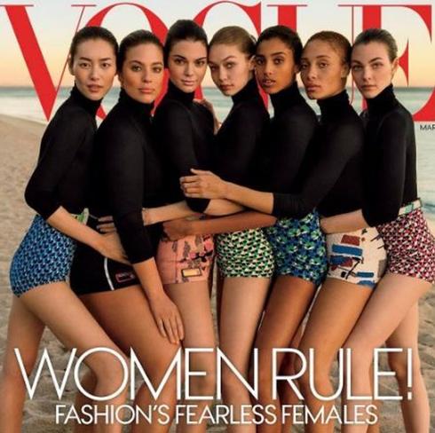 Polémica por la foto de Vogue que «reivindica la diversidad»