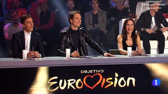 El «tongo» en 'Objetivo Eurovisión' acaba con agresión a Xavi Martínez y corte de mangas
