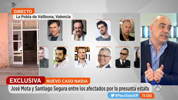 Presunta estafa de Pablo Sanz a diferentes famosos de TV