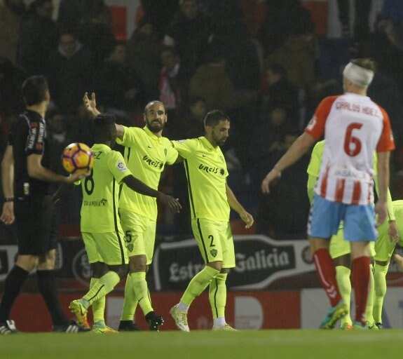 La UDA logró en Lugo 'igualar' los puntos logrados en el primer tercio del campeonato liguero.