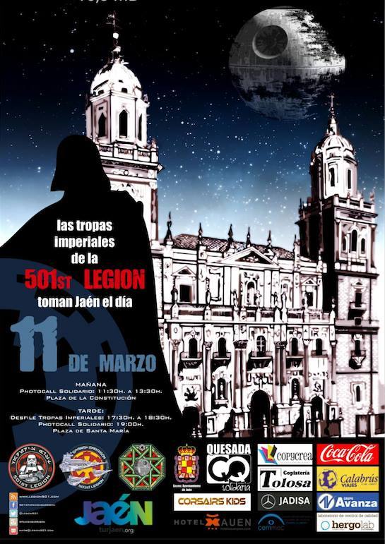 Star Wars y la fuerza sí invadirán Jaén esta vez