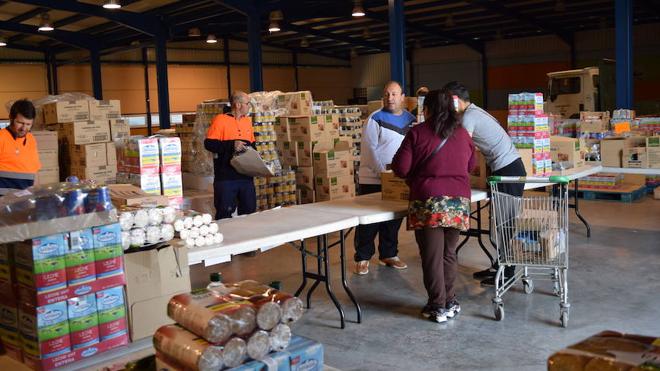 Gádor reparte 22.500 kilos de alimentos entre familias necesitadas