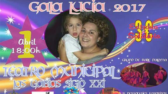 Las Gabias organiza una gala benéfica para ayudar a caminar a Lucía, una niña con parálisis cerebral