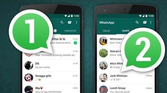 Así puedes usar dos cuentas de WhatsApp en el mismo teléfono