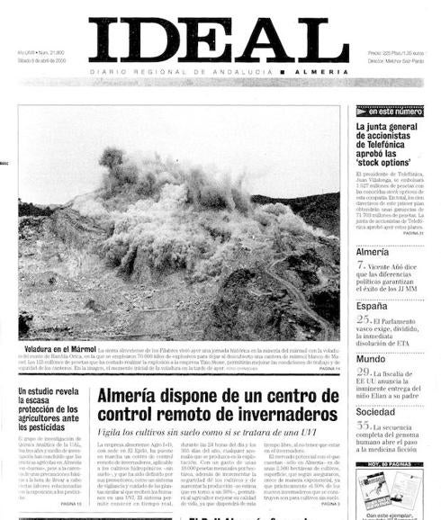 Invernaderos de Almería por control remoto
