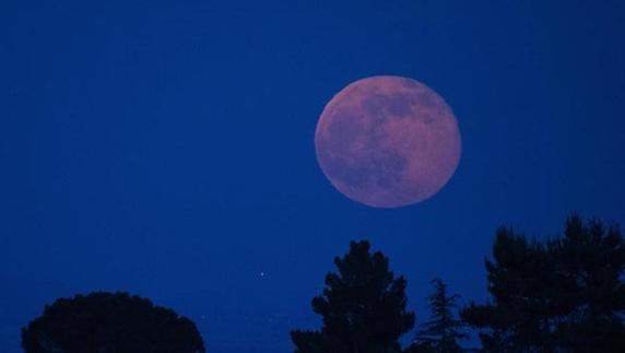 La 'luna rosa' que saldrá esta noche: cómo, dónde y cuándo verla