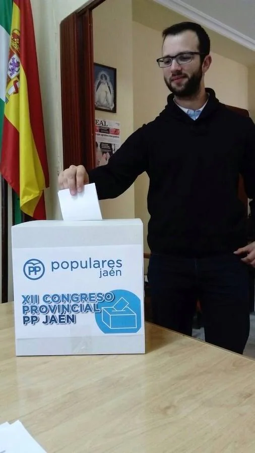Muchas ganas de votar en el PP jienense