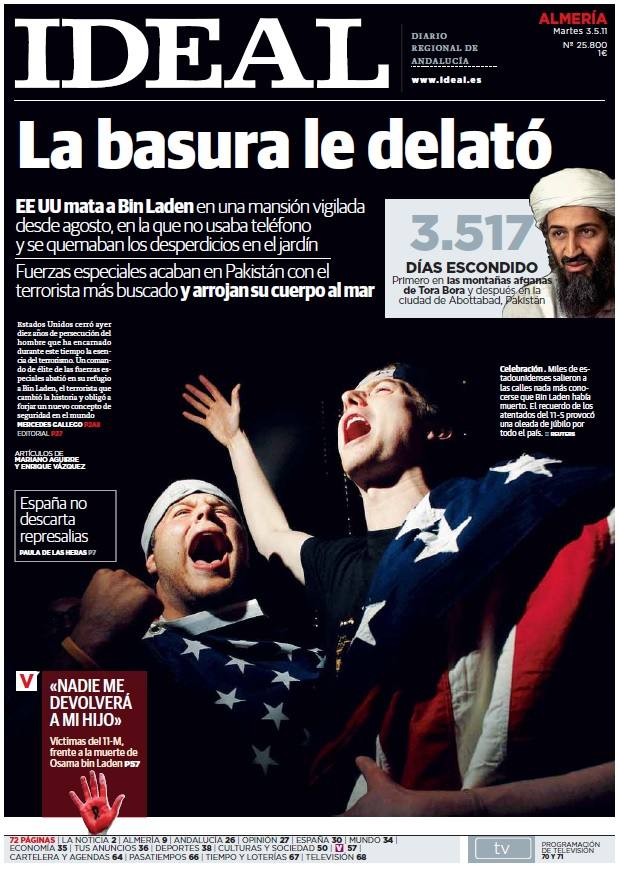 Estados Unidos mata a Bin Laden