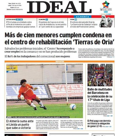 Más de cien menores cumplen condena en el centro de rehabilitación ‘Tierras de Oria’