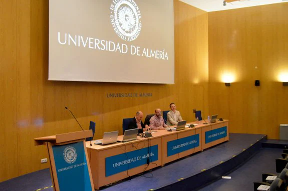 Inauguración de la jornada en Ciencias de la Salud.