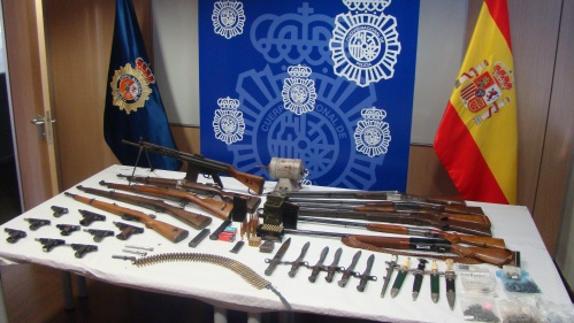 Dos detenidos en Motril por tráfico de armas