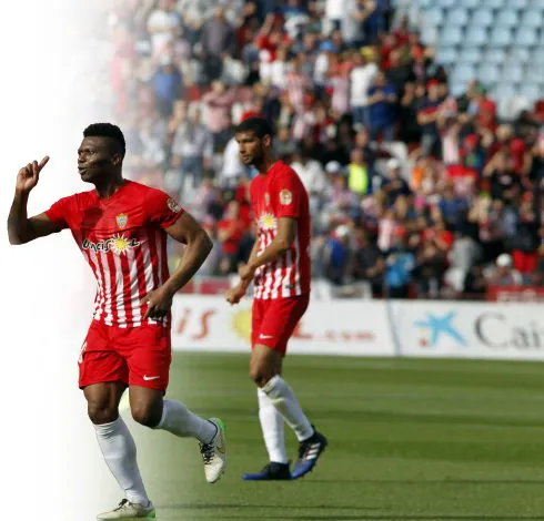 Kalu Uche ha anotado dos goles, uno de ellos en Tarragona, que supuso el primer triunfo a domicilio esta campaña.