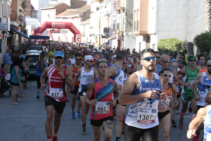 Dúrcal vive una prueba con el calor como protagonista