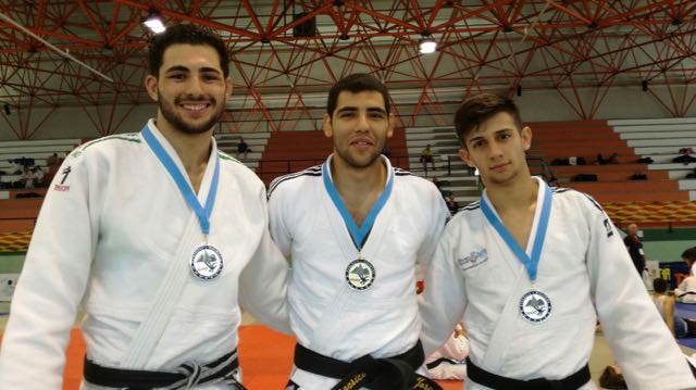 Un oro y dos platas permiten el pleno jienense en la Copa de España de Judo