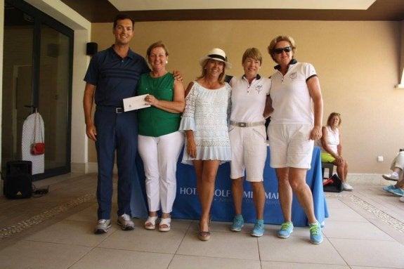 El equipo almeriense que ha quedado segundo en la final andaluza femenina.